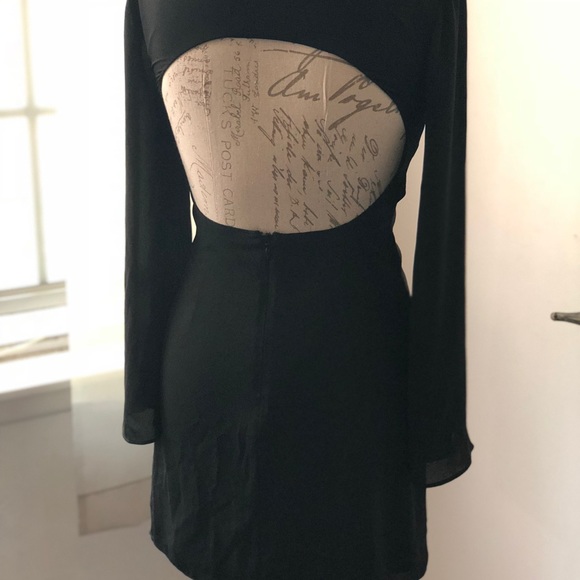 Express Little Black Dress with Back Out - Picture 3 of 3